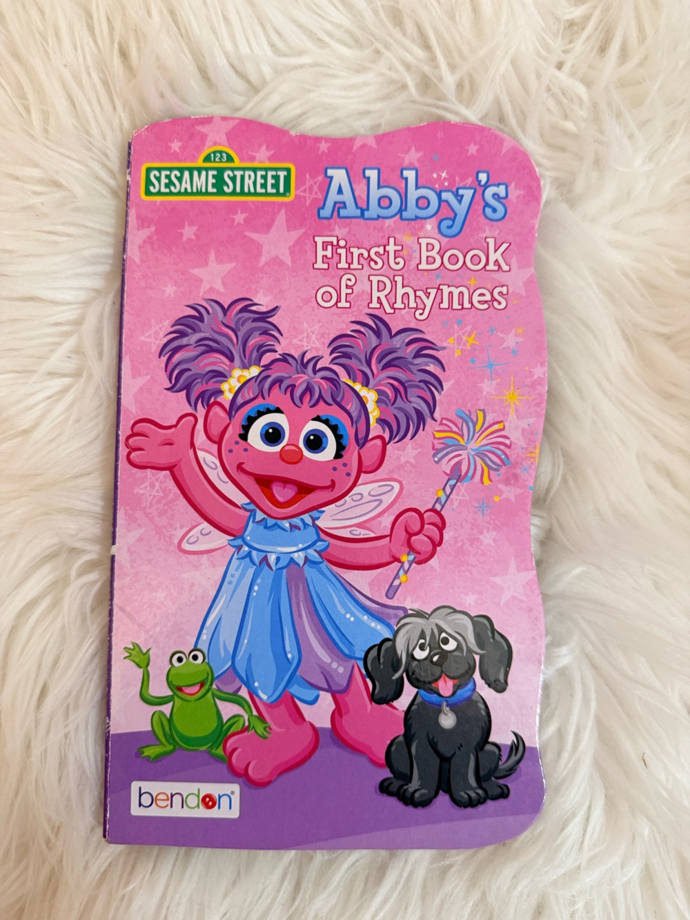 💫10/$25 • Sesame Street Abby’s First Book Of Rhymes Boardbook